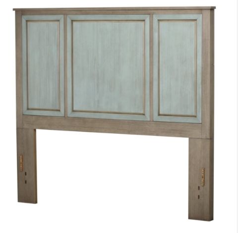 B29940-GRN/GREY  Sanibel Queen Headboard Green/Grey Finish *DISCONTINUED*