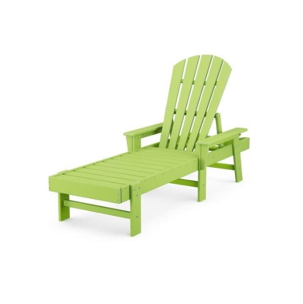 SBC76LI South Beach Chaise in Lime