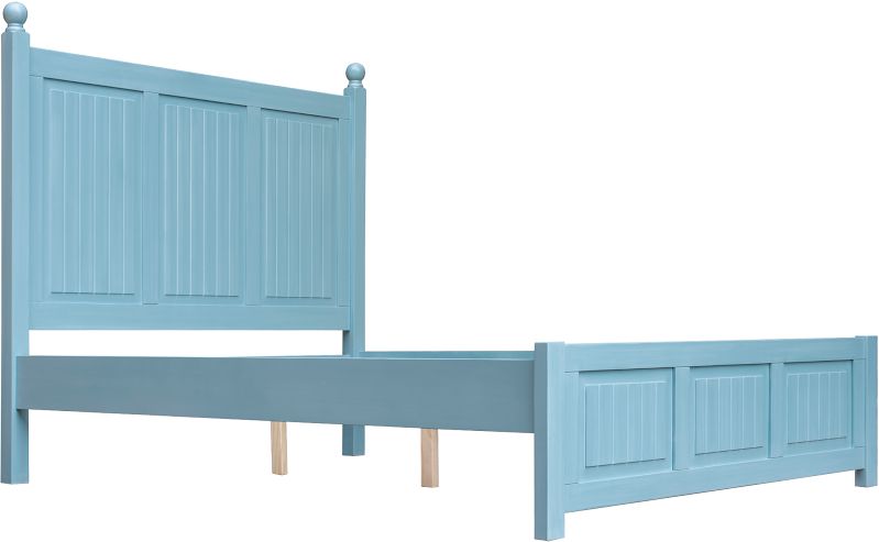 1711-0156 Beachfront Blue Queen Footboard