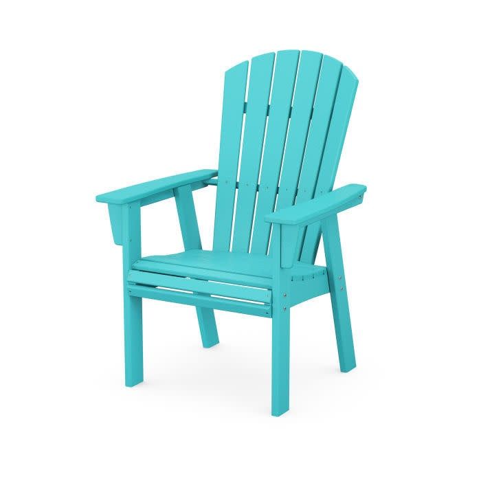 ADD610AR Nautical Adirondack Dining Chair in Aruba