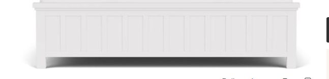 37281 Cora King Panel Footboard