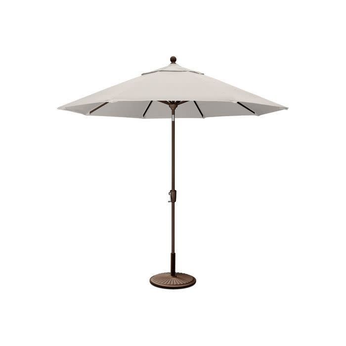 PWUMBW00B-40428 9&#39; Tilt Market Umbrella Bronze / Cast Ash