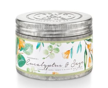 18456011000 Tried &amp; True Eucalyptus &amp; Sage Small Tin Candle