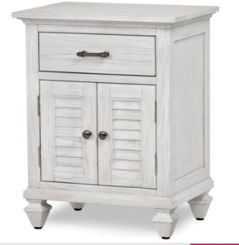 B27732-WW   Surfside Nightstand - White Finish