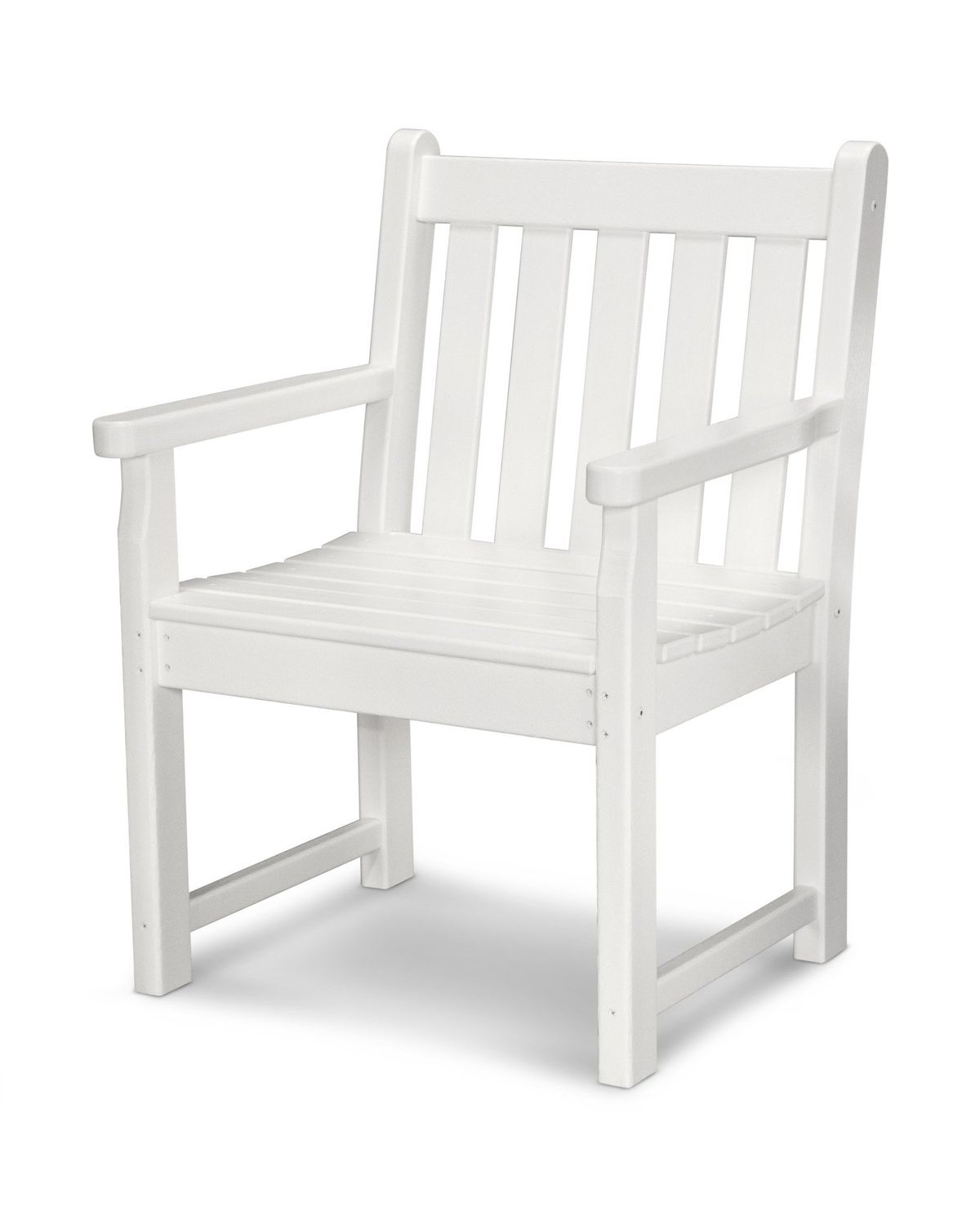 TGB24WH Traditional Garden Arm Chair in White