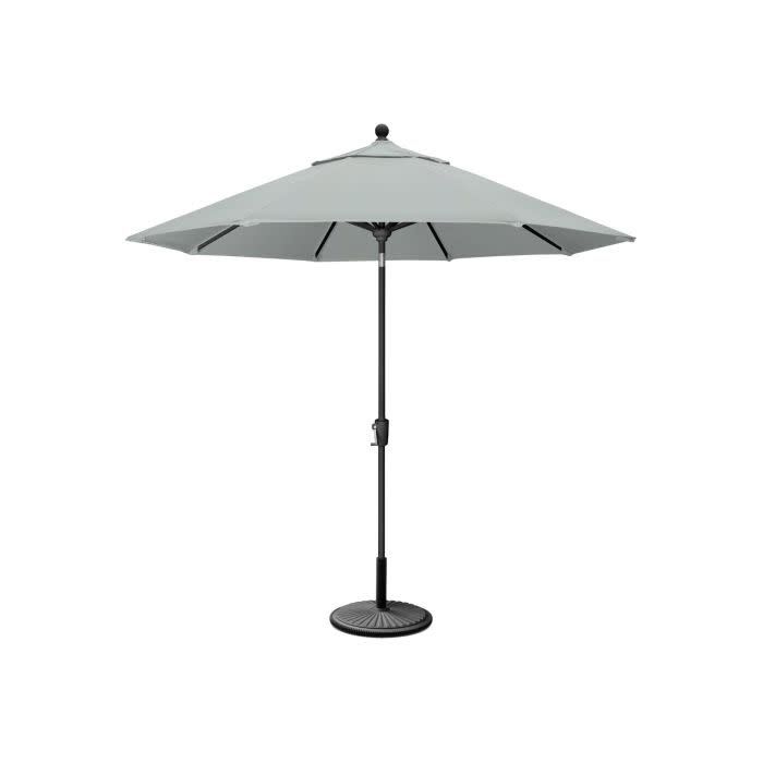 PWUMBW09BL-5413 9&#39; Tilt Market Umbrella in Black / Spa