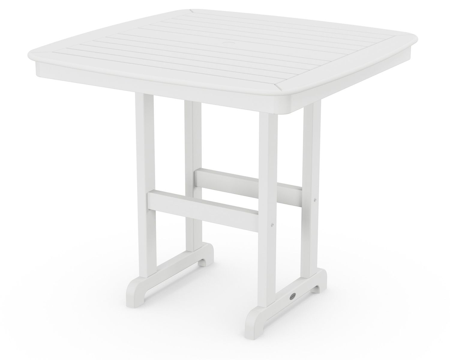 NCRT44WH Nautical 44&quot; Counter Table in White