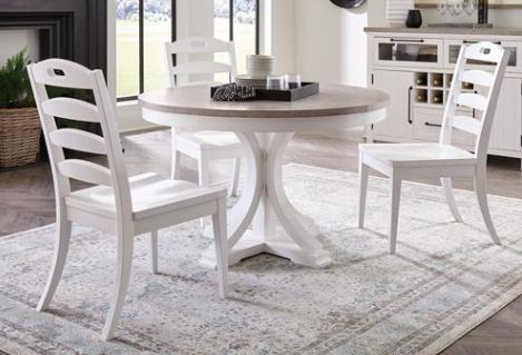37251 Cora Round Dining Table   **(top &amp; bottom - 37251/37252)
