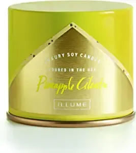45264015100 Pineapple Cilantro Demi Vanity Tin Candle