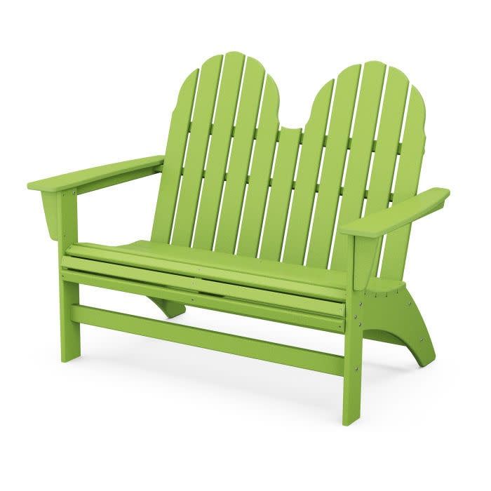 ADBN600LI Vineyard 48&quot;  Adirondack Bench Lime