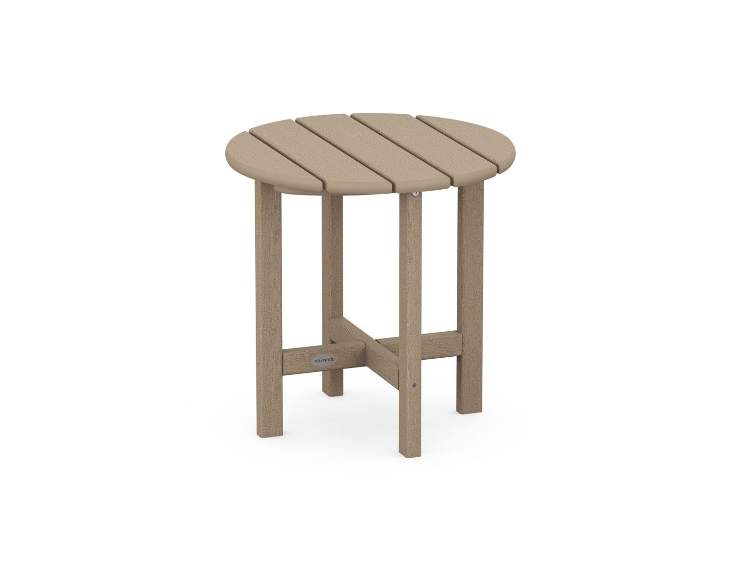 RST18VVS Round 18&quot; Side Table in Vintage Finish