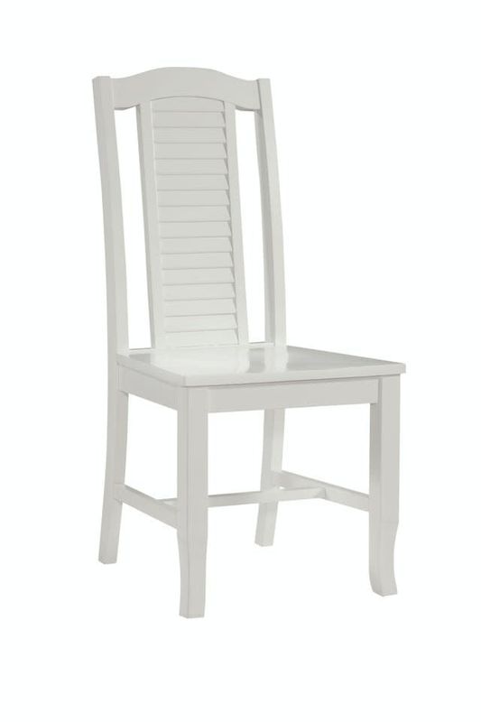 Ci08-45 Seaside White Dining Chair