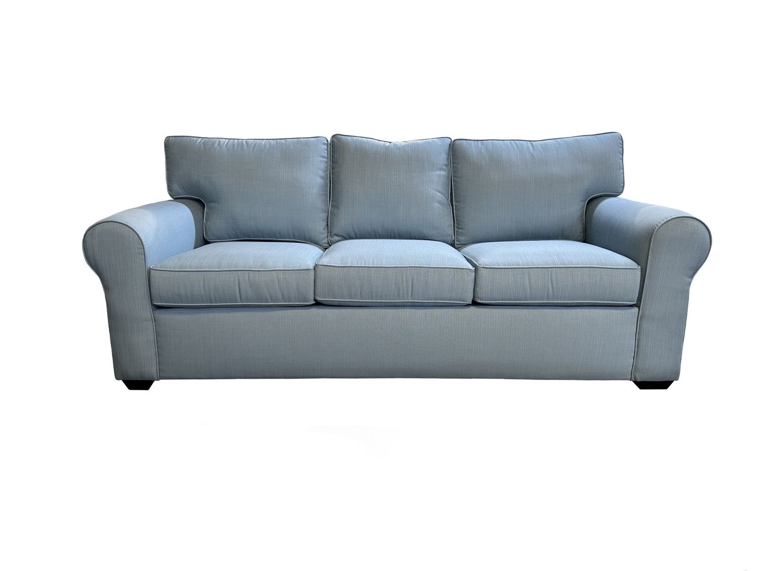 SP30374-50 Ethan Sunbrella Dupione Celeste Queen Sleeper