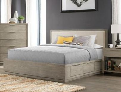 58078  Zoey Queen Storage Complete Bed *Special