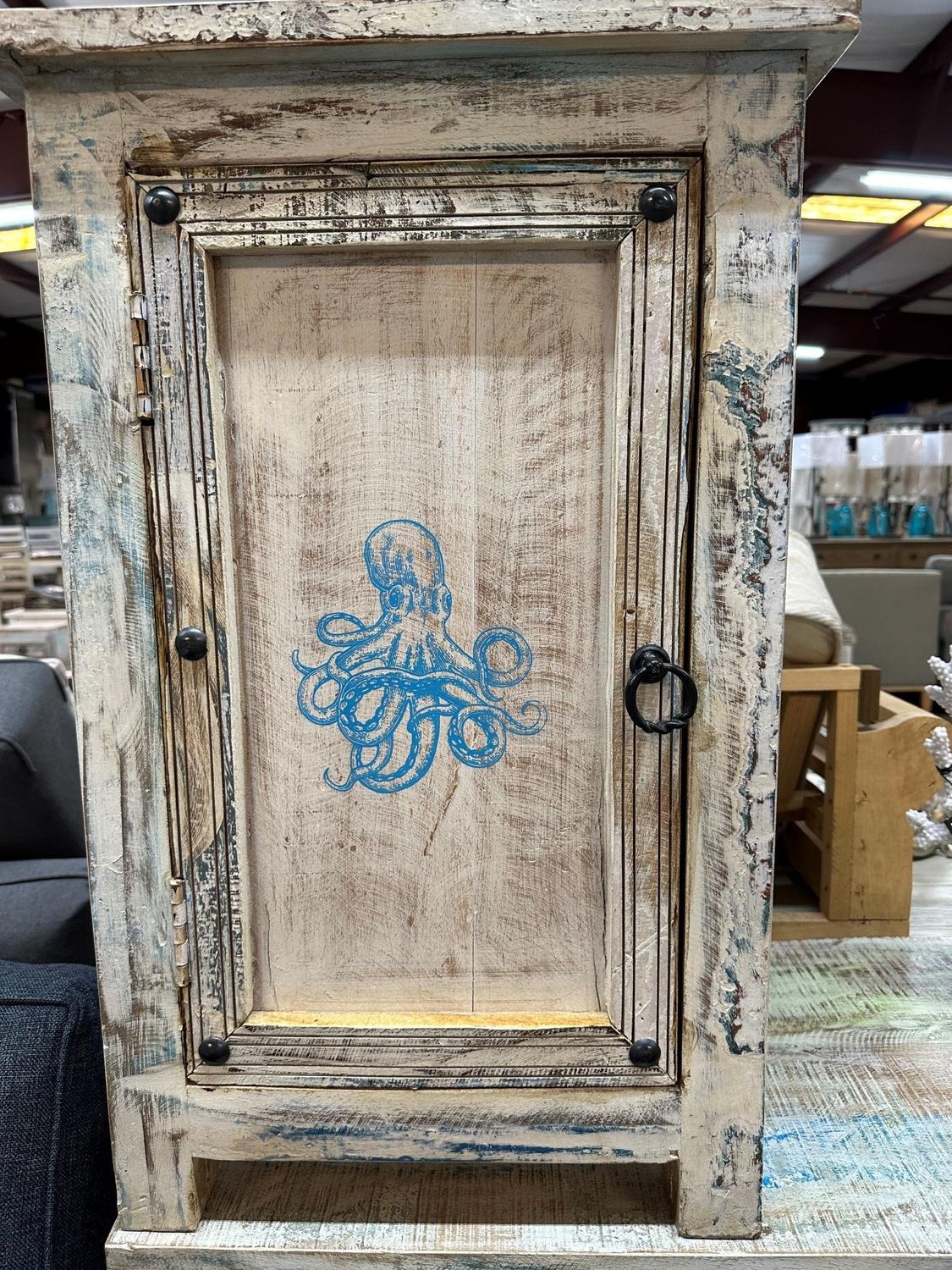 S-MOU-010 Octopus Side Table Right Open