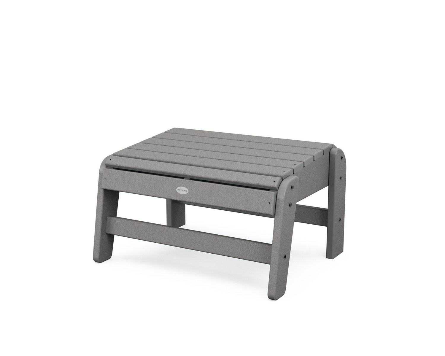 OT800GY Grand Adirondack Ottoman in Slate Grey
