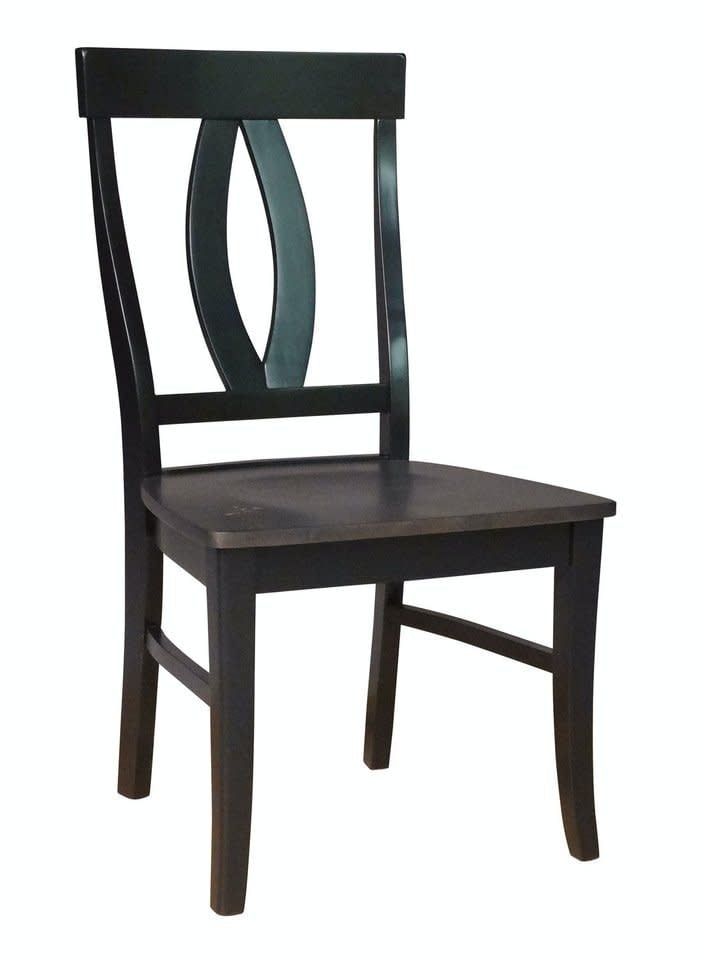 C75-170B Verona Chair in Coal and Black