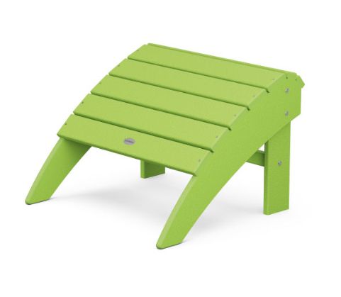 OT600LI  Vineyard Curveback  Adirondack Ottoman Lime