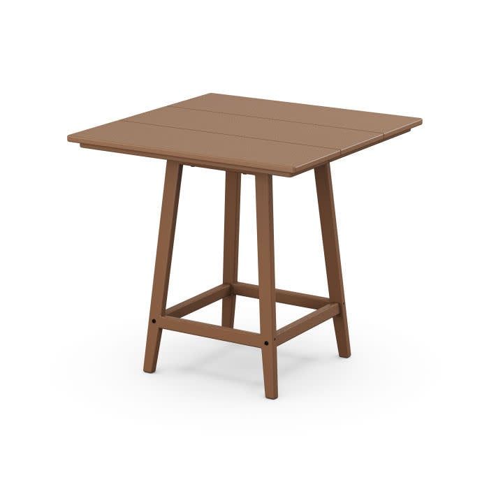 ST30TE Studio 30&quot; Square Bistro Table in Teak
