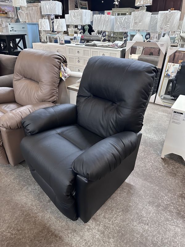 9MW15-1LV  Swivel Glider Recliner Black 41363L
