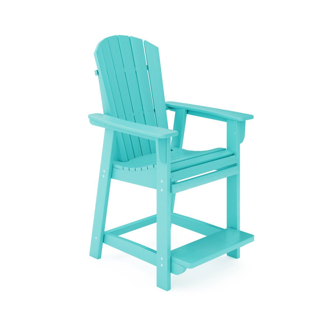 SFCH2-GST St. Simons Fan Back Premium Counter Chair in Gulf Shores Teal