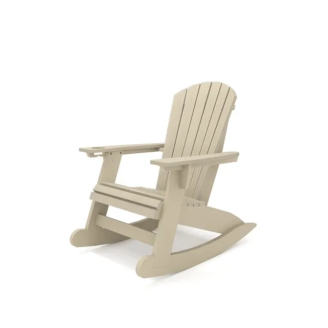 SAR001-TS St. Simons Adirondack Rocker in Tybee Sand