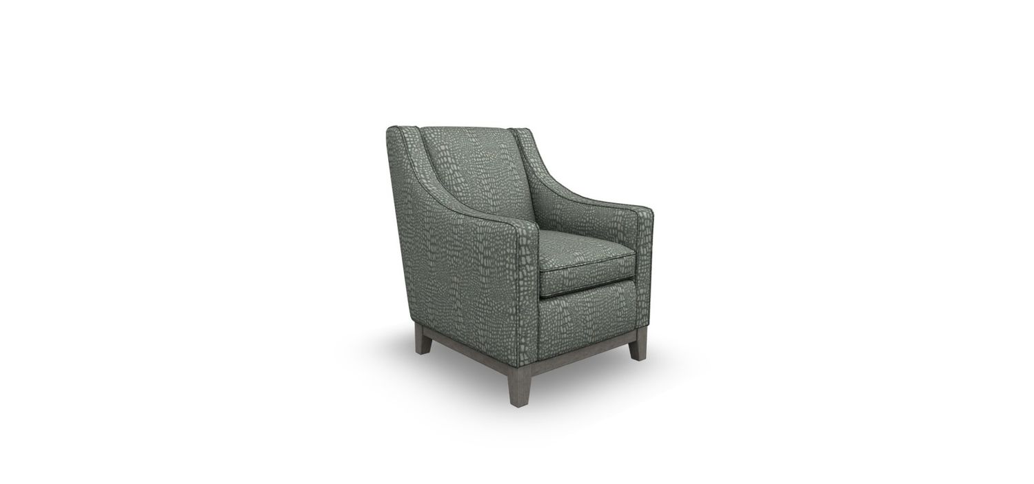 2070R Club Chair Slate 31023 - Riverloom leg