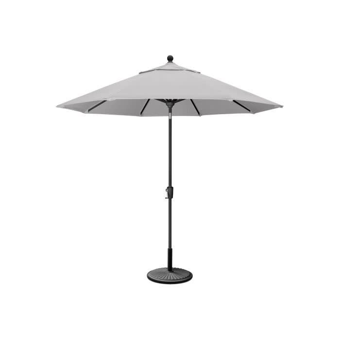 PWUMBW09BL-5402 9&#39; Tilt Market Umbrella in Black / Granite