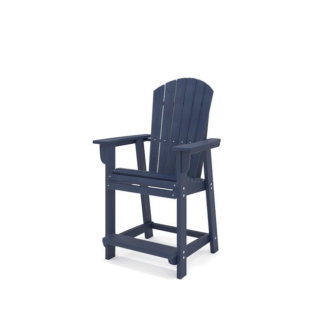 SFCH1-PAT St Simons Fan Back Counter Chair in Patriot Blue