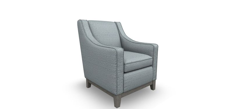 2070R Club Chair Stormy 22022 Grade B
