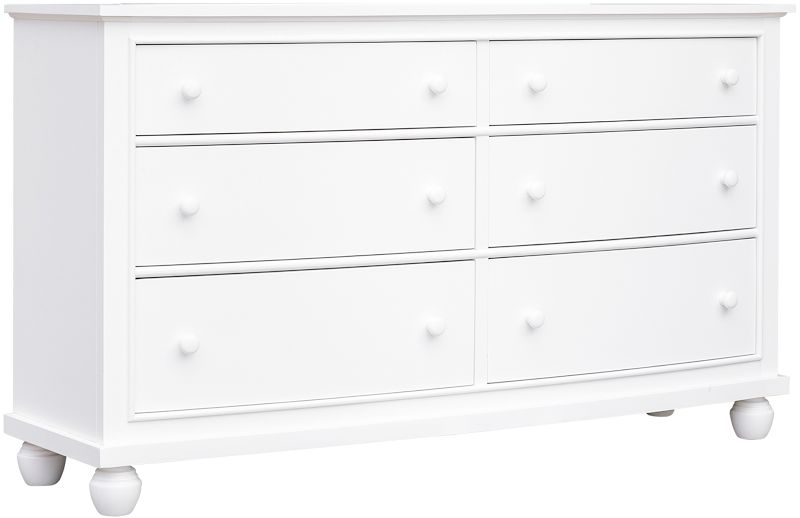 1130-0150 Nantucket Dresser in Pure White