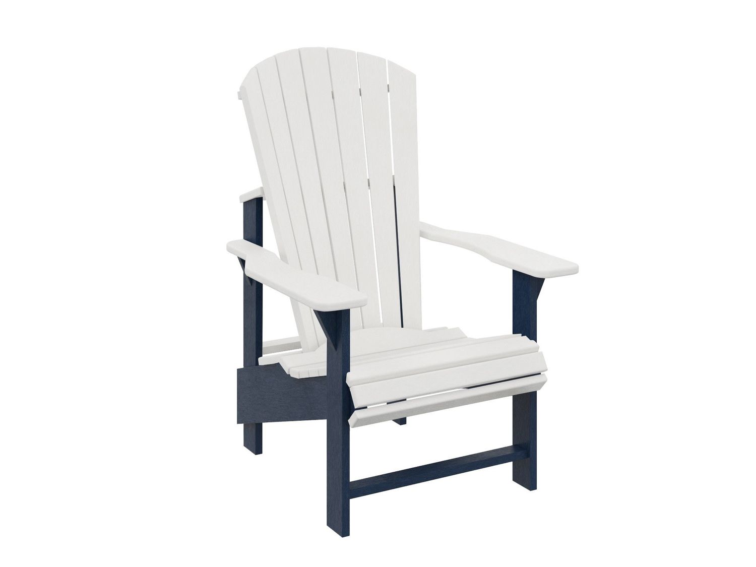 C03 Upright Adirondack in Navy &amp; White 20-02