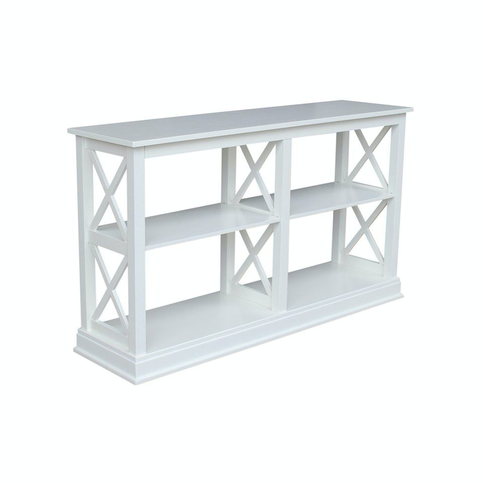 OT08-70SL Hampton Long Sofa Table In White