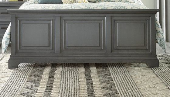 BD44-301QF Summit Mineral Grey Queen Footboard