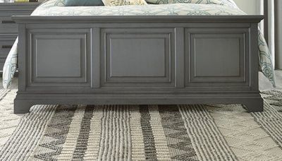 BD44-301QF Summit Mineral Grey Queen Footboard