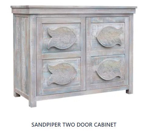 8181-2022   Sandpiper 2 Door Cabinet