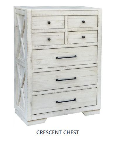 4341-0792   Crescent Chest - Biscuit