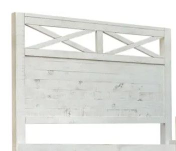 4302-0792   Crescent King Headboard - Biscuit