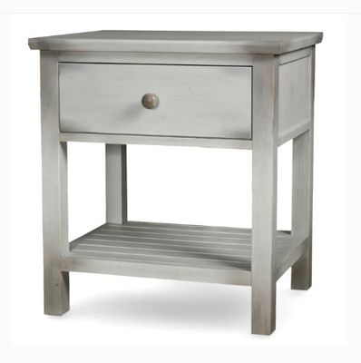 B90032-NS   Geneva Nightstand in Distressed White Finish