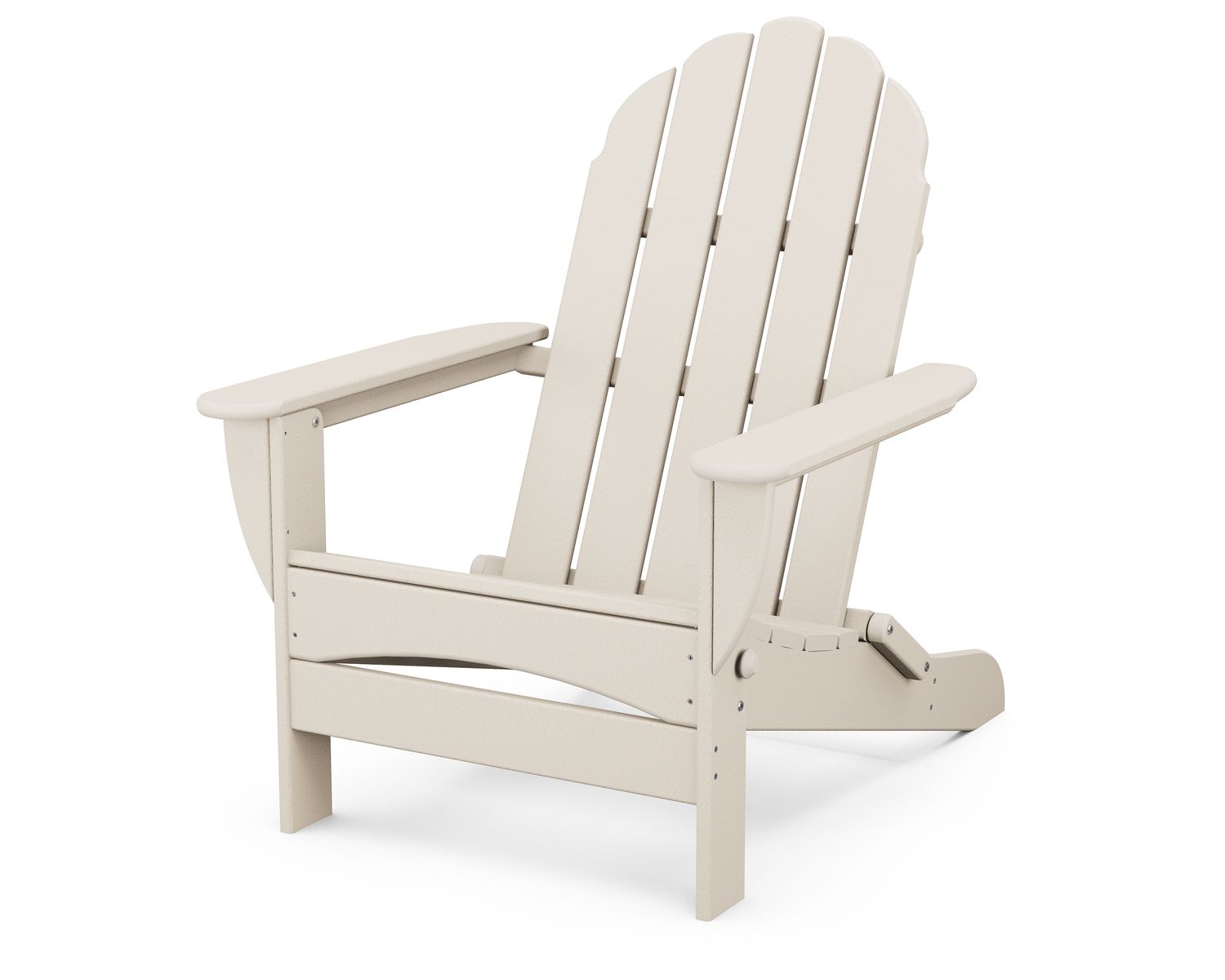 AD7030SA Classic Oversized Folding Adirondack Chair Sand