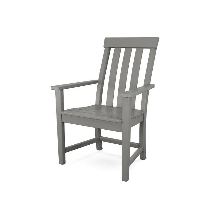 PD200GY Prescott Dining Arm Chair in Slate Grey