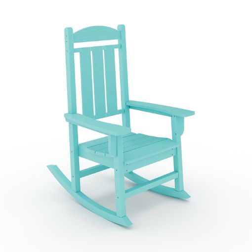CALPR1-GS-GS Callaway Porch Rocker in Gulf Shores Teal