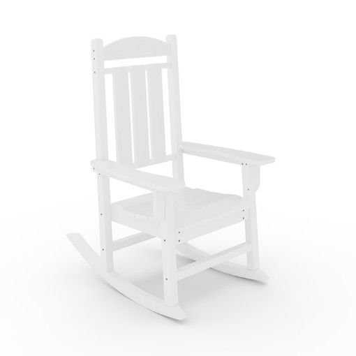 CALPR1-DE-DE Callaway Porch Rocker in Destin White
