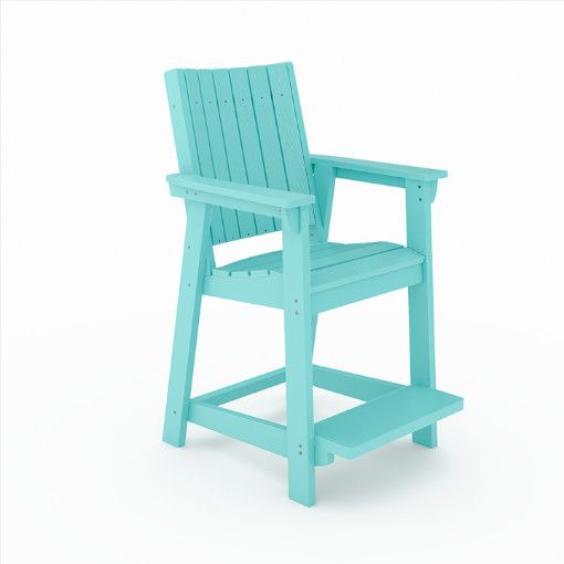CALC001-GU Callaway Counter Chair Gulf Shores Teal