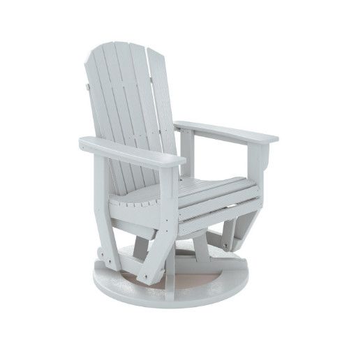 SFTSG2- SMG St. Simons Swivel Glider Chair in Stone MT Grey
