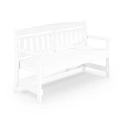 CALBE5-DW The Callaway Bench in Destin White
