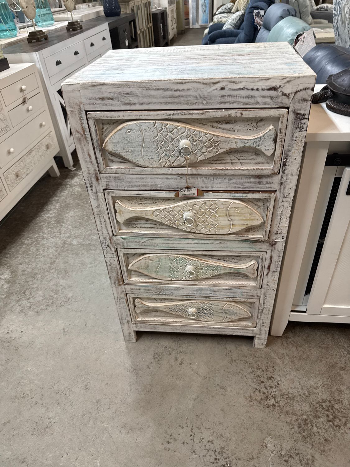 MDA-23C-102 Four Drawer Fish Chest 24 x 18 x 42