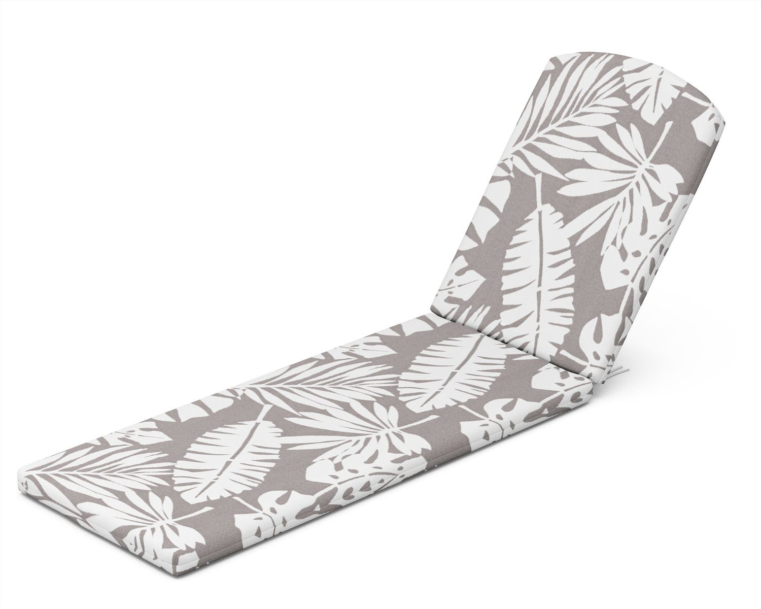 XPWF0004 Leaf Grey Mist Chaise Cushion 125