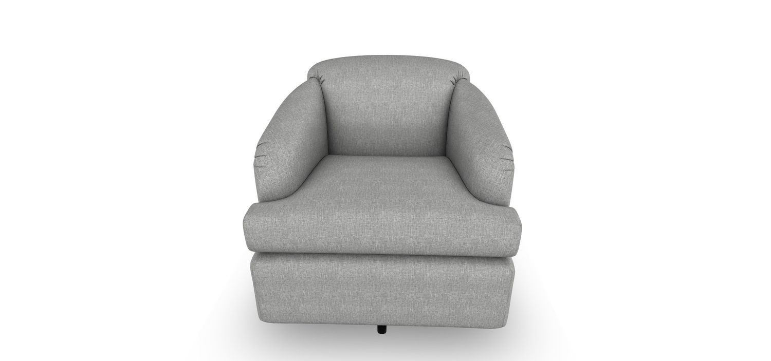 2568-1 Swivel Chair Charcoal 21553C