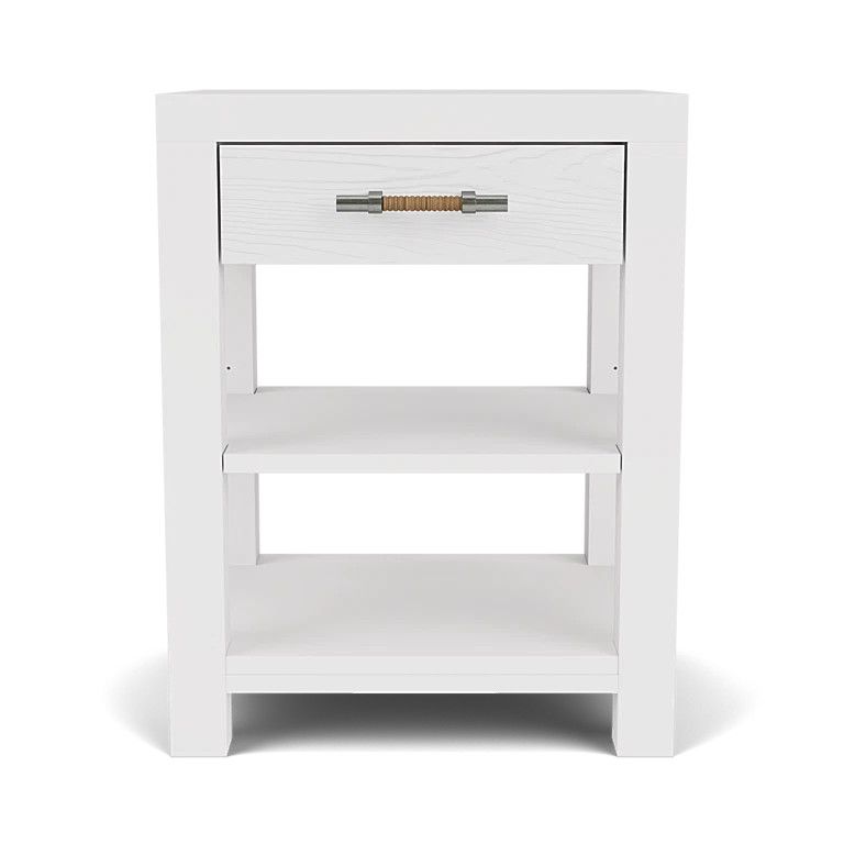 30769   Rosalie 1 Drawer Nightstand - White